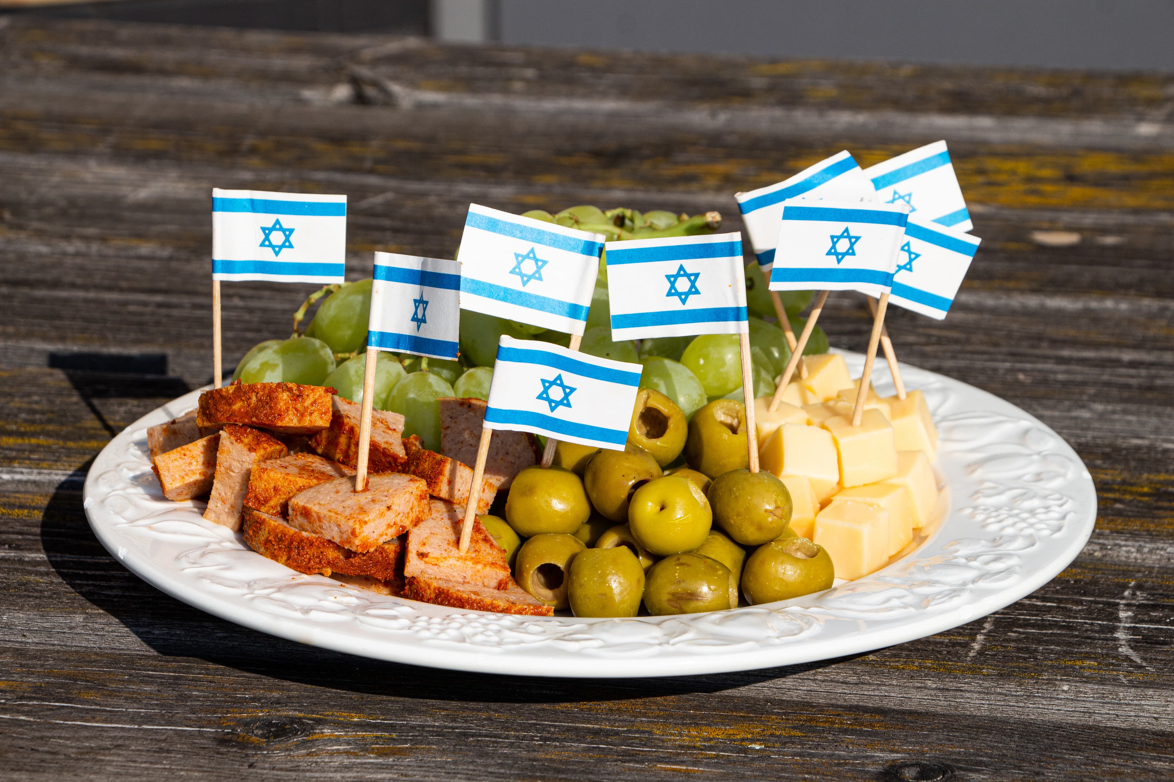 Cocktailprikkers Israël vlag