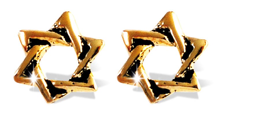 Oorsteker Davidster verguld