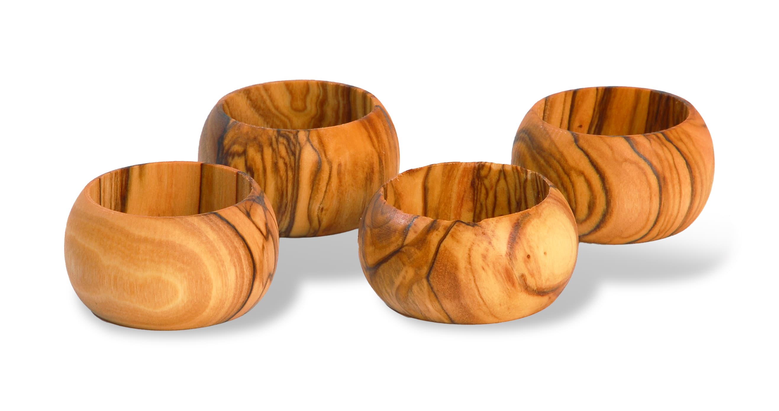 Servetring olijfhout