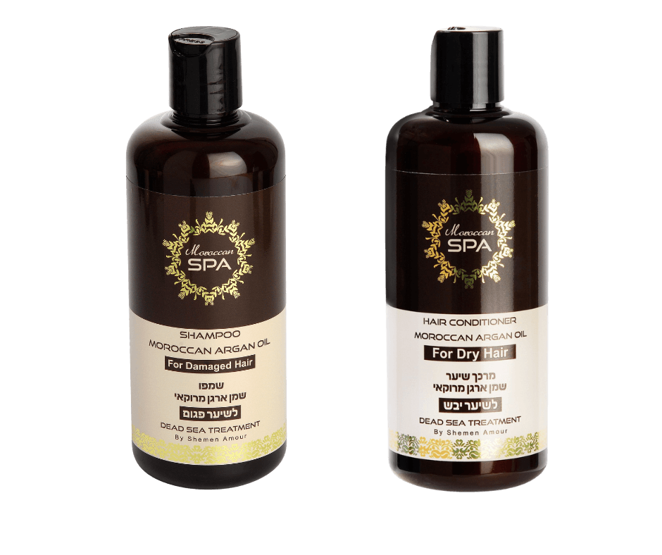 Shemen Amour aanbieding shampoo en conditioner arganolie