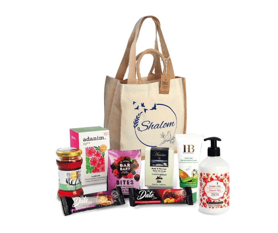 Geschenkpakket in shalom tas (zonder wijn) - product image