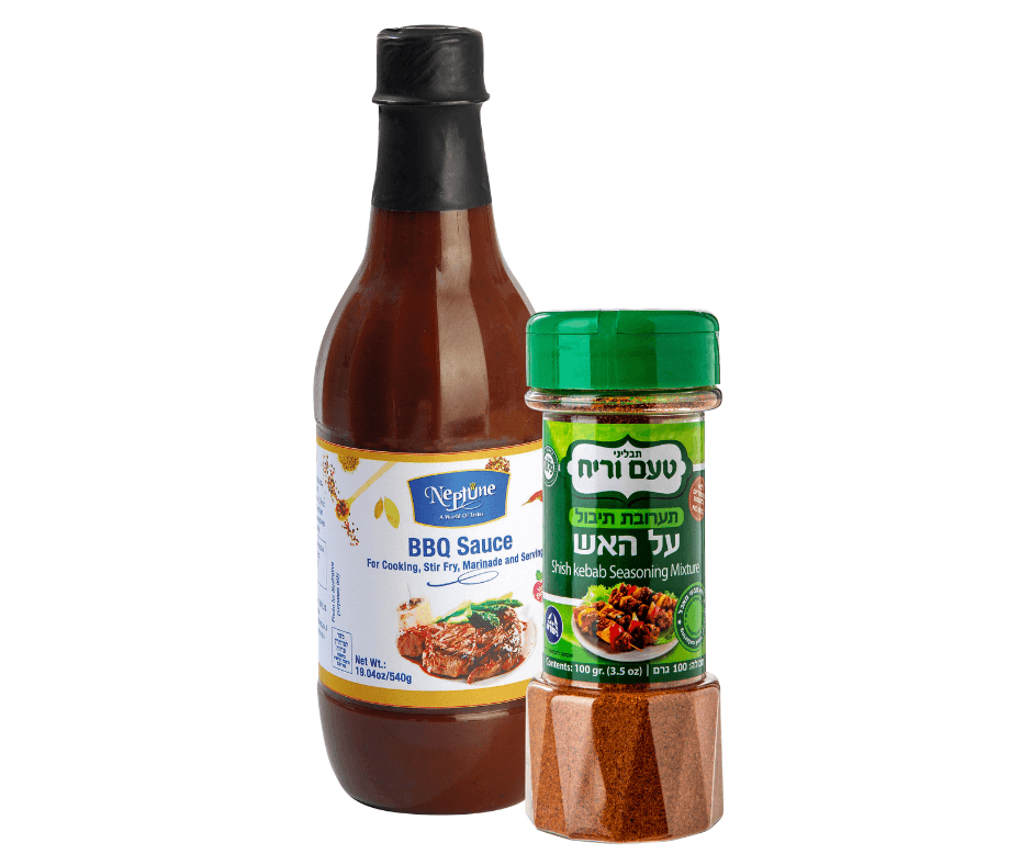 Set BBQsaus en shish kebab kruiden - product image