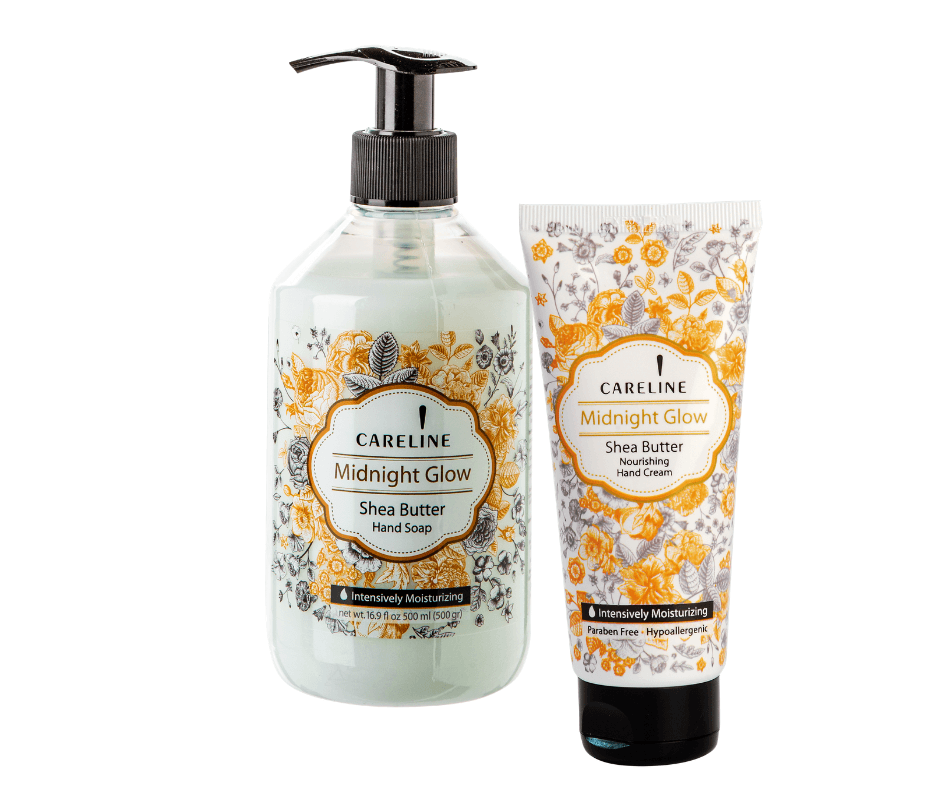 Set Careline Midnight Glow handzeep en -crème - product image